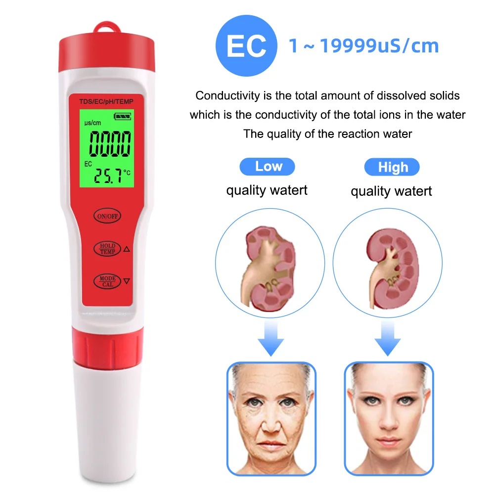Testeur numérique de qualité d - Ph Meter Digital Water Tester avis et prix